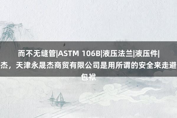 而不无缝管|ASTM 106B|液压法兰|液压件|永晟杰，天津永晟杰商贸有限公司是用所谓的安全来走避包袱