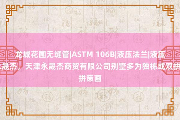 龙城花圃无缝管|ASTM 106B|液压法兰|液压件|永晟杰，天津永晟杰商贸有限公司别墅多为独栋或双拼策画